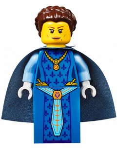 LEGO Minifigure-Queen Halbert-Nexo Knights-NEX018-Creative Brick Builders